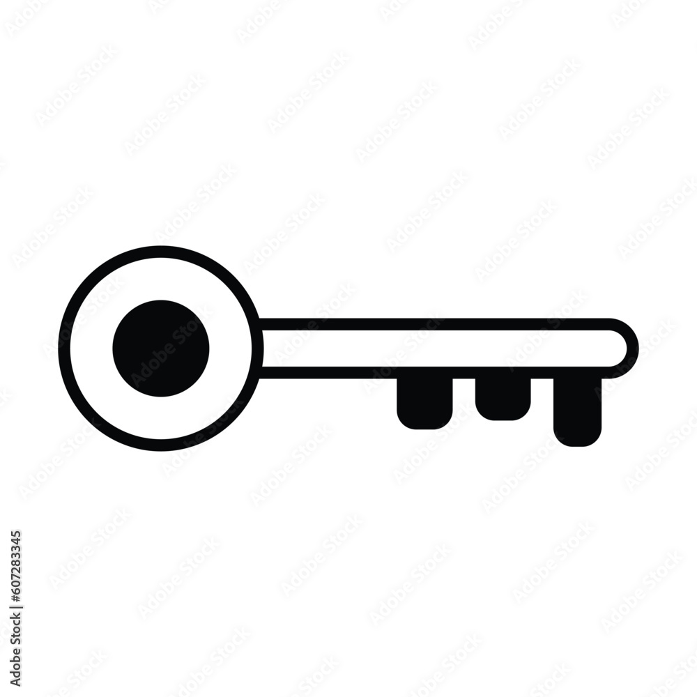 key icon, safe vector, office illustration key icon, safe vector, office illustration