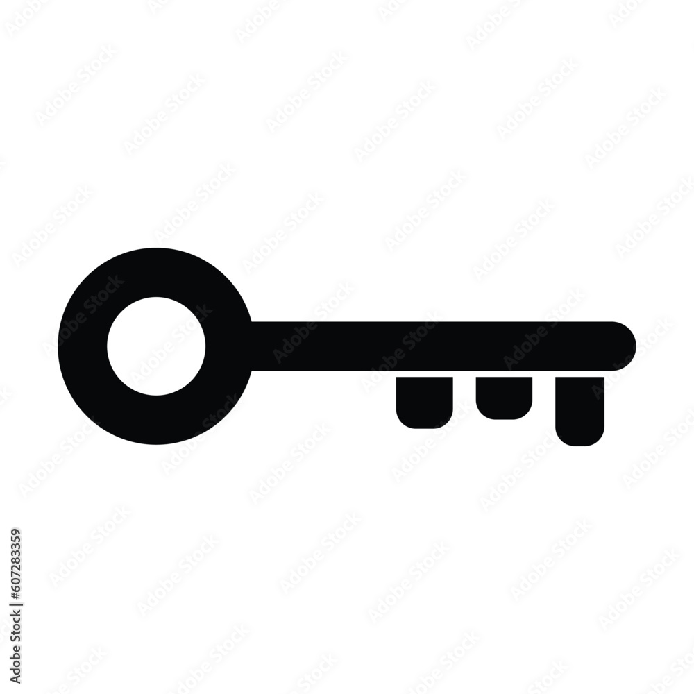 key icon, safe vector, office illustration key icon, safe vector, office illustration