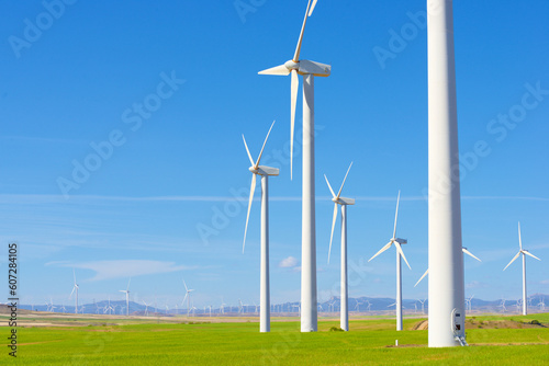 Wind turbine generators for green electricity production