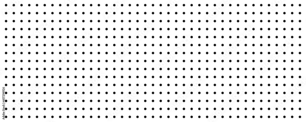 Dotted background. Dotted pattern. Polka dot. Dot pattern seamless background. Monochrome dotted texture.