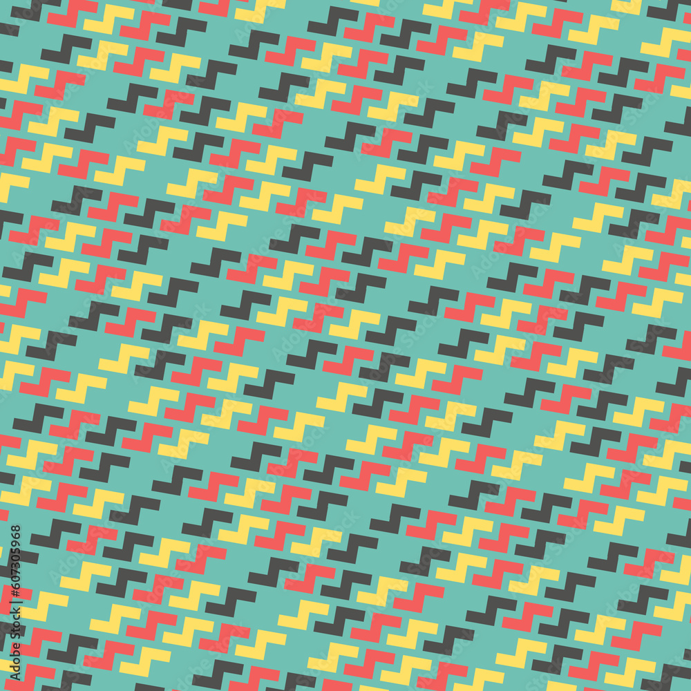 Fototapeta premium Design for book, notebook and calendar covers. high quality textile design. various geometric shapes for fabricated products