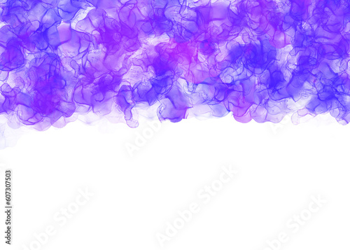 Elegant blue purple hand painted watercolour background