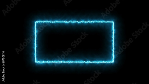 abstract beautiful saber light frame illustration background 