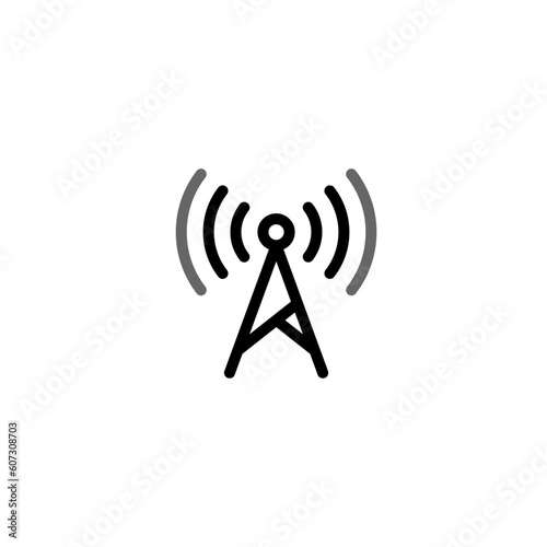 antenna sign symbol vector