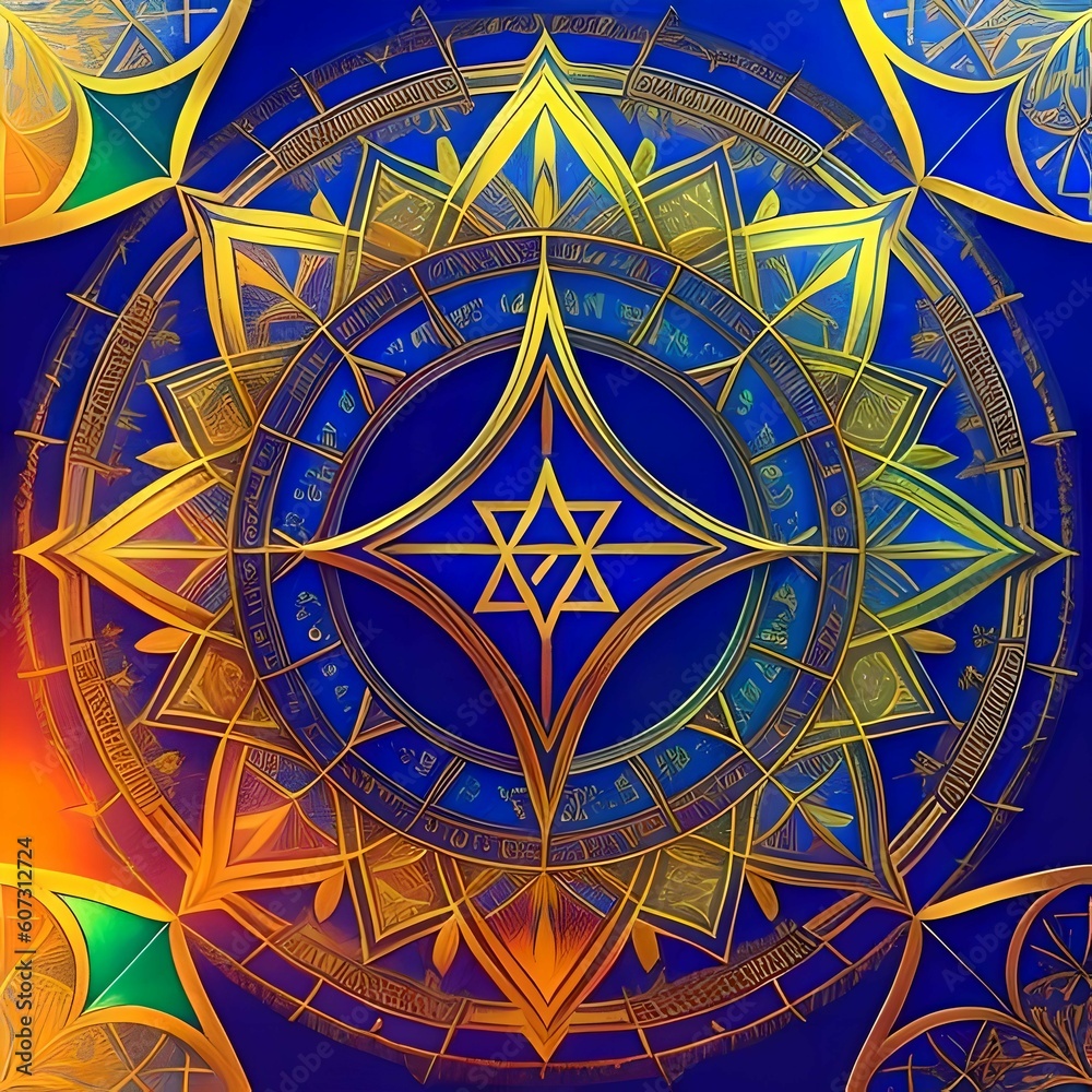 Colored math patterns. Generated by AI Colored math patterns. Generated by AI