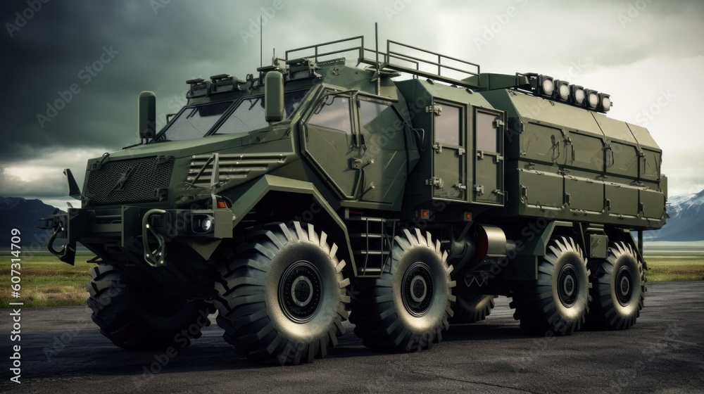 Military Armored Transport Vehicle Military Armored Transport Vehicle