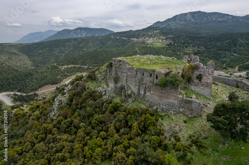 Old castle; Yogurtcu Castle, Manisa - Turkey