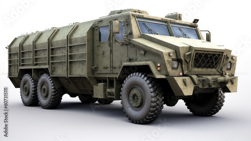 Military Armored Transport Vehicle