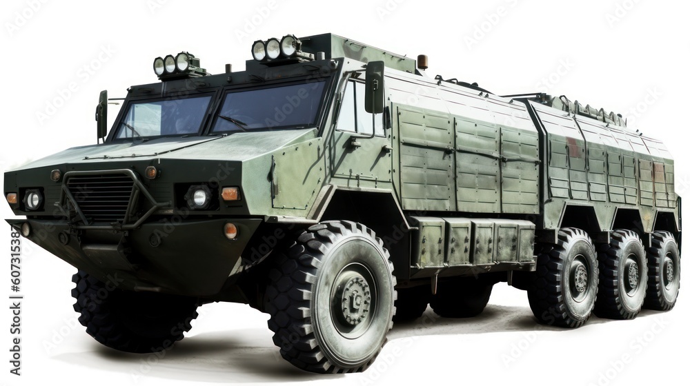 Military Armored Transport Vehicle