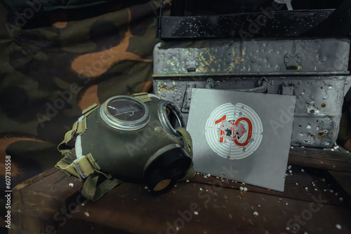 old gas mask