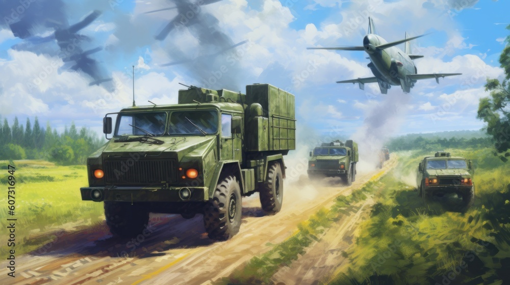 Military Cover The Convoy Game Artwork Military Cover The Convoy Game Artwork