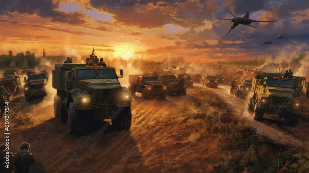 Military Cover The Convoy Game Artwork Military Cover The Convoy Game Artwork