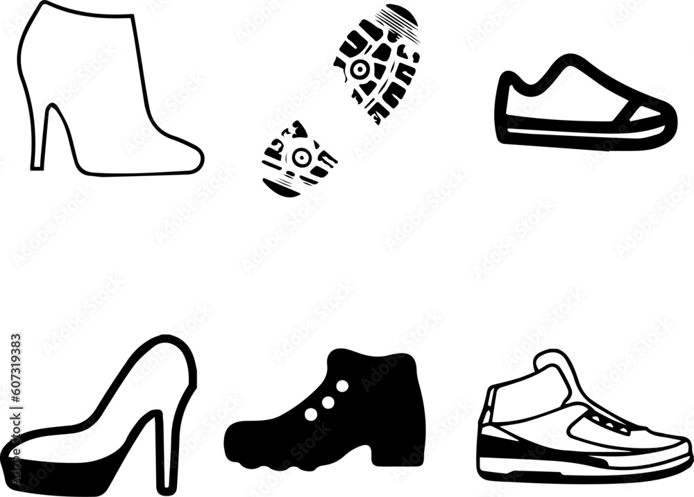 shoe, vector, fashion, sport, footwear, sneaker, foot,High heels