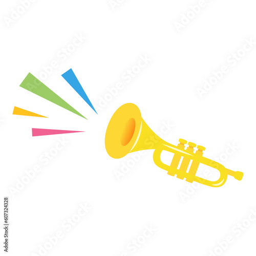 金のトランペット.