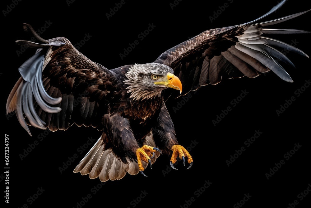 Obraz premium american bald eagle