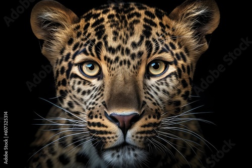 close up of a leopard © Man888