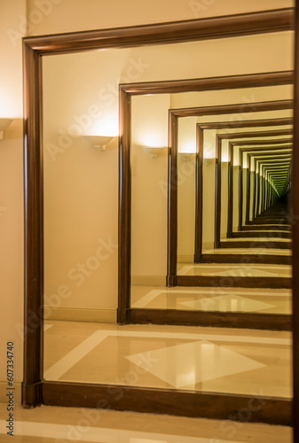 Mirror in a Mirror in Cannes, Provence-Alpes-Côte d'Azur, France.