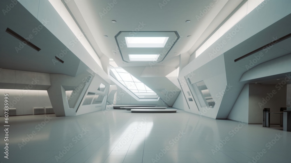 Contemporary and understated interior design. Created with generative ai technology. Contemporary and understated interior design. Created with generative ai technology.
