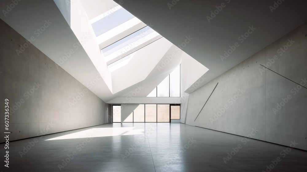 Fototapeta premium Contemporary and understated interior design. Created with generative ai technology.