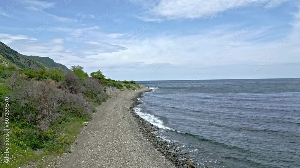 The coast of Sarkoy district of Tekirdag province The coast of Sarkoy district of Tekirdag province