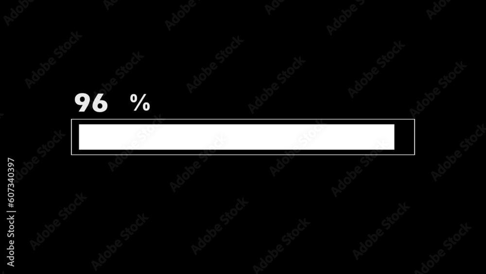 3d rendered animation of waiting and loading process isolated on a black background 3d rendered animation of waiting and loading process isolated on a black background
