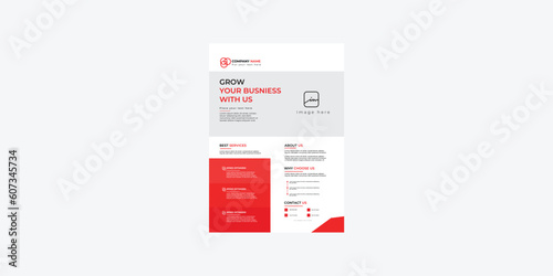 Business flyer template || One pager