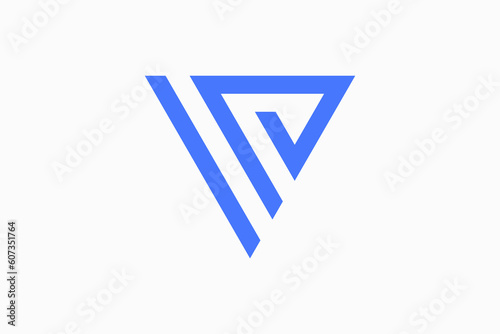 vp logo vector premium template
