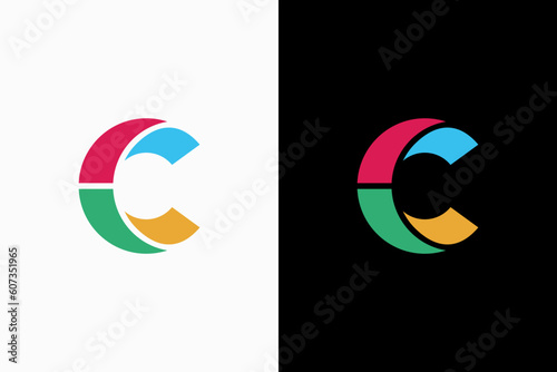 initial letter c colorfull logo vector premium template Free Download initial letter c colorfull logo vector premium template - GFXLoad