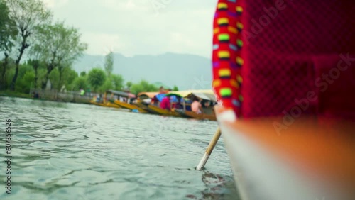 Dal is a lake in Srinagar, the summer capital of Jammu and Kashmir. photo
