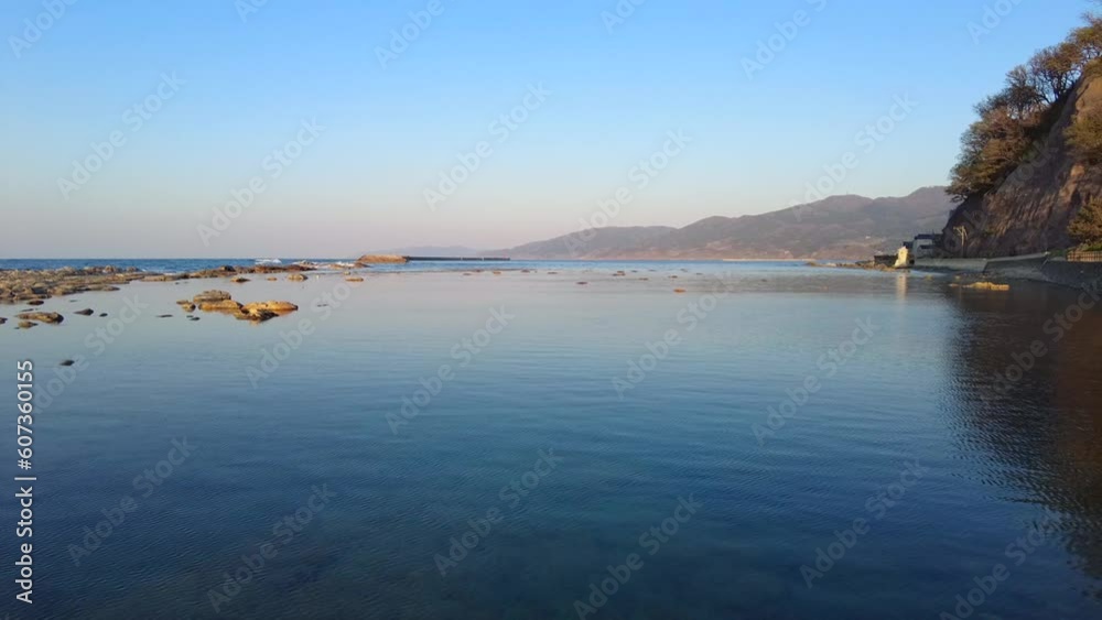 遊歩道から見る輪島岬の鴨ヶ浦 遊歩道から見る輪島岬の鴨ヶ浦