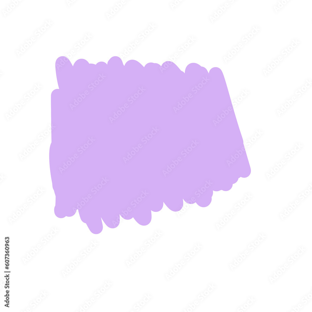 purple square brush stroke rainbow color