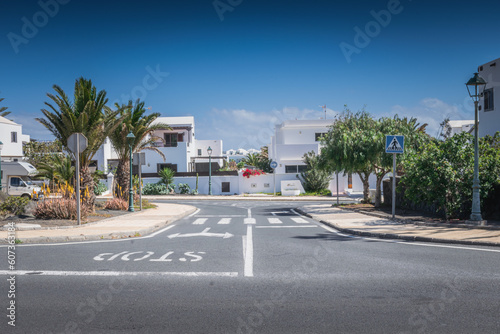 Residential area in Costa Teguise, Lanzarote, Canary Islands © Anastasija