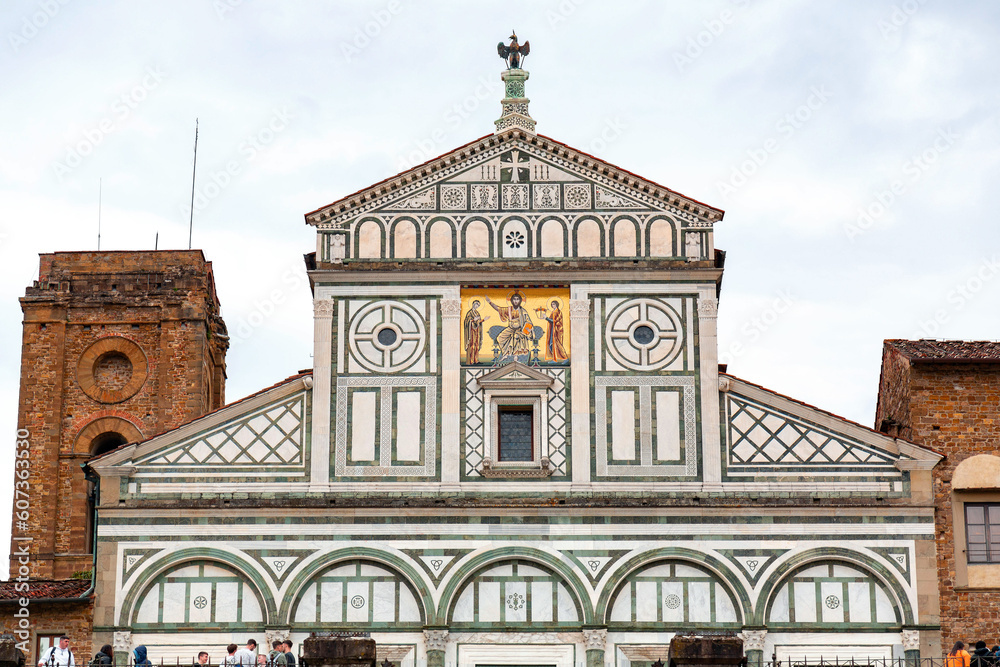 San Miniato al Monte Basilica in Florence, Italy