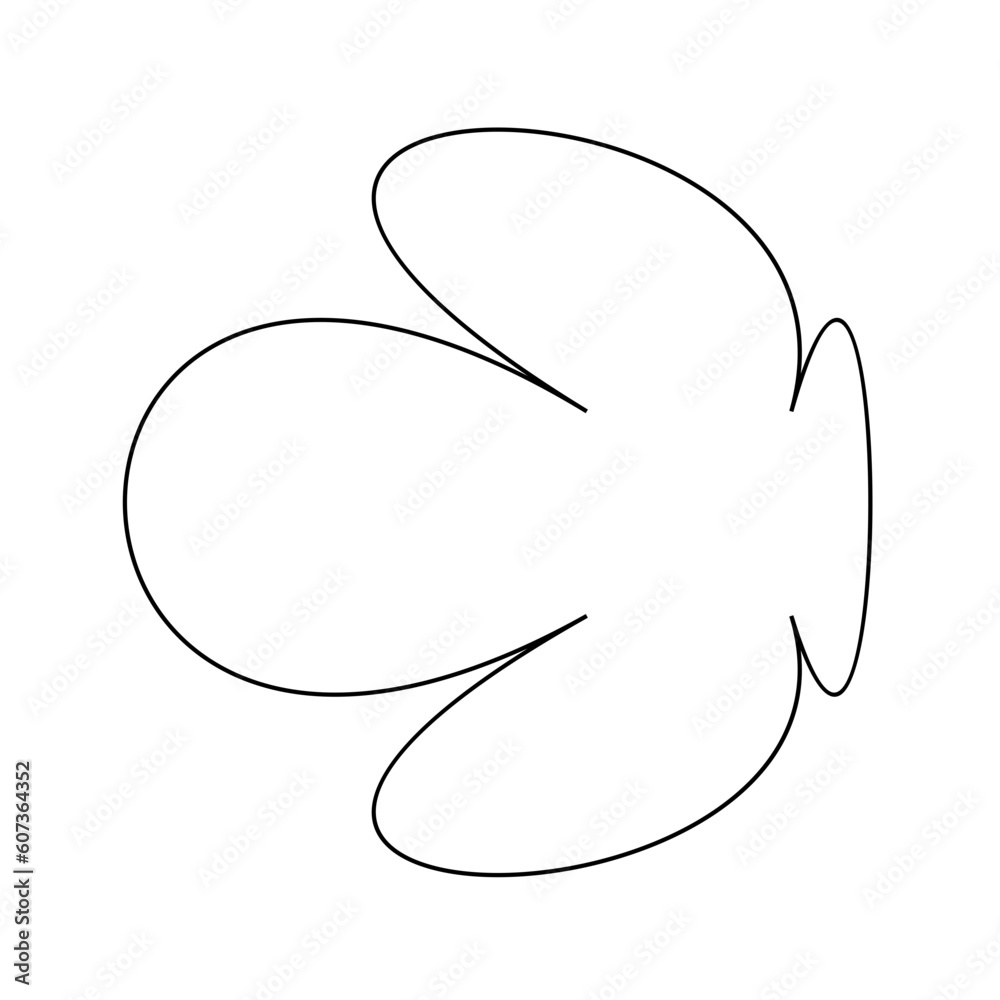 Abstract Outline Shape Abstract Outline Shape