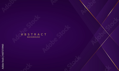 luxury premium purple background and gold line