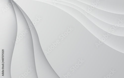 abstract white gray shadow and light diagonal shape background. eps10 vector