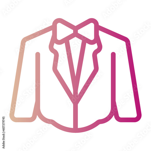 tuxedo gradient icon