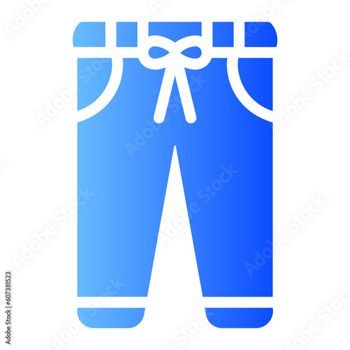 sweatpants gradient icon
