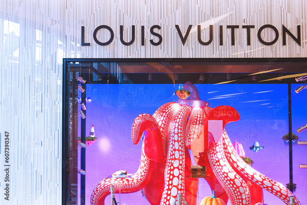 Bangkok, Thailand - May 26,2023 : Louis Vuitton products and