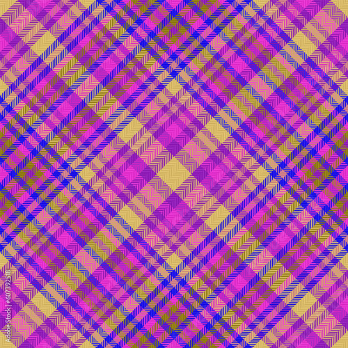 Plaid check pattern of texture textile seamless with a background tartan fabric vector.