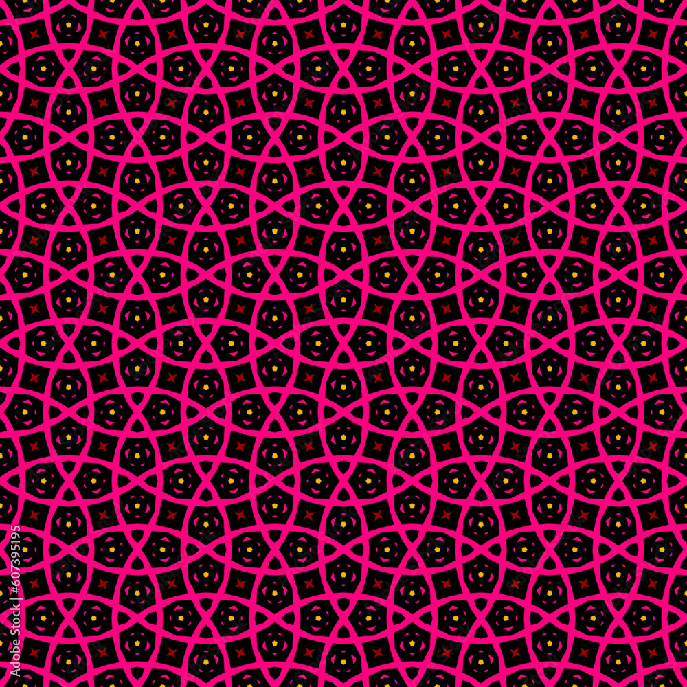 Seamless Retro Digital Luxury Fashion Summer Template Fabric Textile Tile Structure Vintage Modern Backdrop Trendy Print Texture Line Background Graphic Wallpaper Geometric Design Pattern.