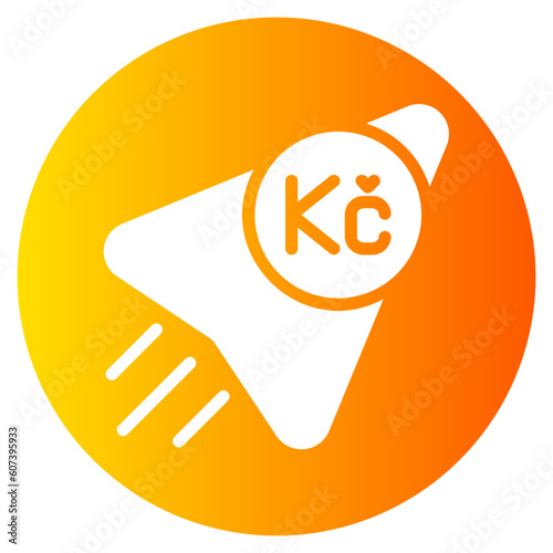 koruna gradient icon