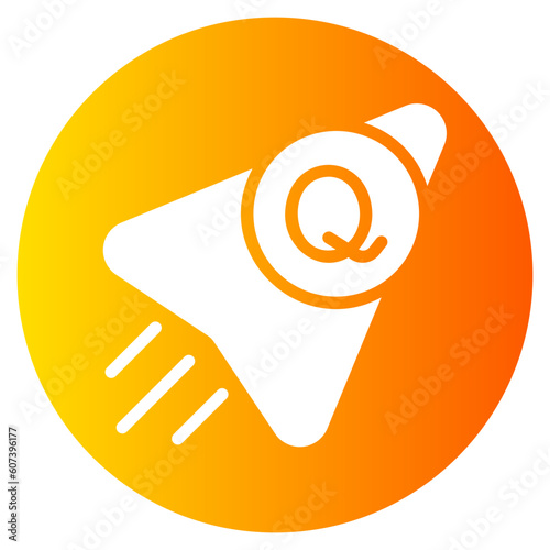 quetzal gradient icon
