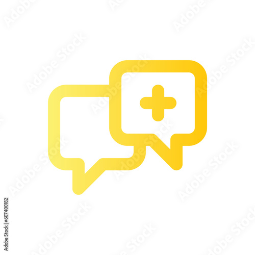 consultation gradient icon