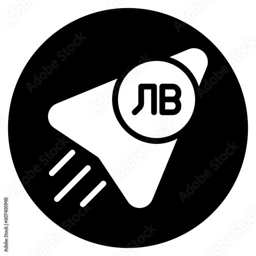 lev glyph icon