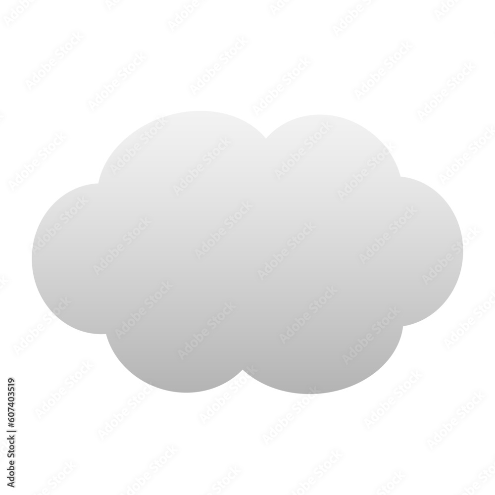 Illustration of clouds on a white background.
Cloudy weather symbol. Illustration of clouds on a white background.
Cloudy weather symbol.