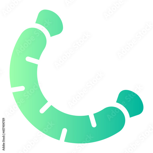 sausage gradient icon