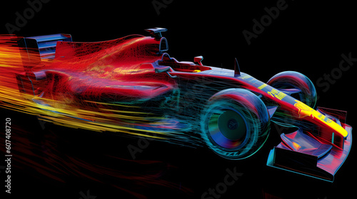 Finite Element Analysis (FEA) of an F1 car