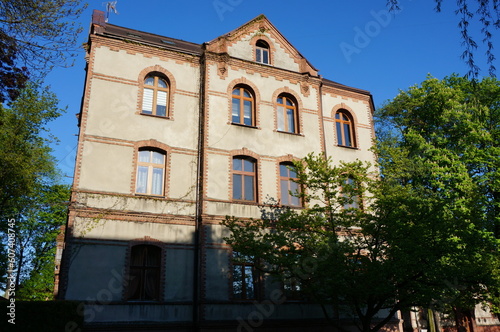 One of buildings of historic Civic Brewery (Browar Obywatelski). Tychy, Poland.