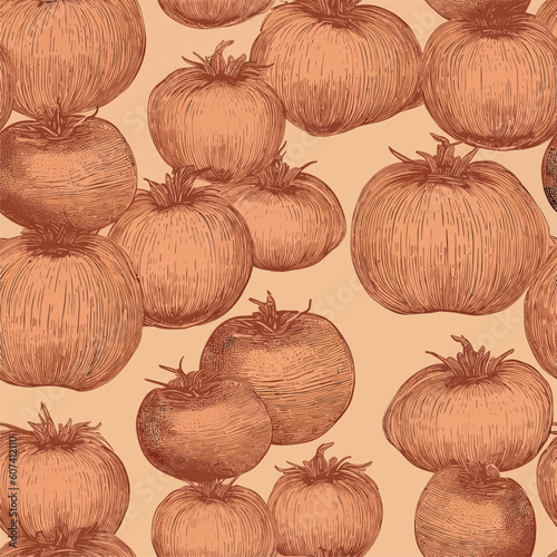 Seamless Colorful Tomato Pattern.

Seamless pattern of tomatos in colorful style. Add color to your digital project with our pattern!